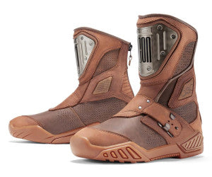 Cizme Moto Icon Retrograde Maro